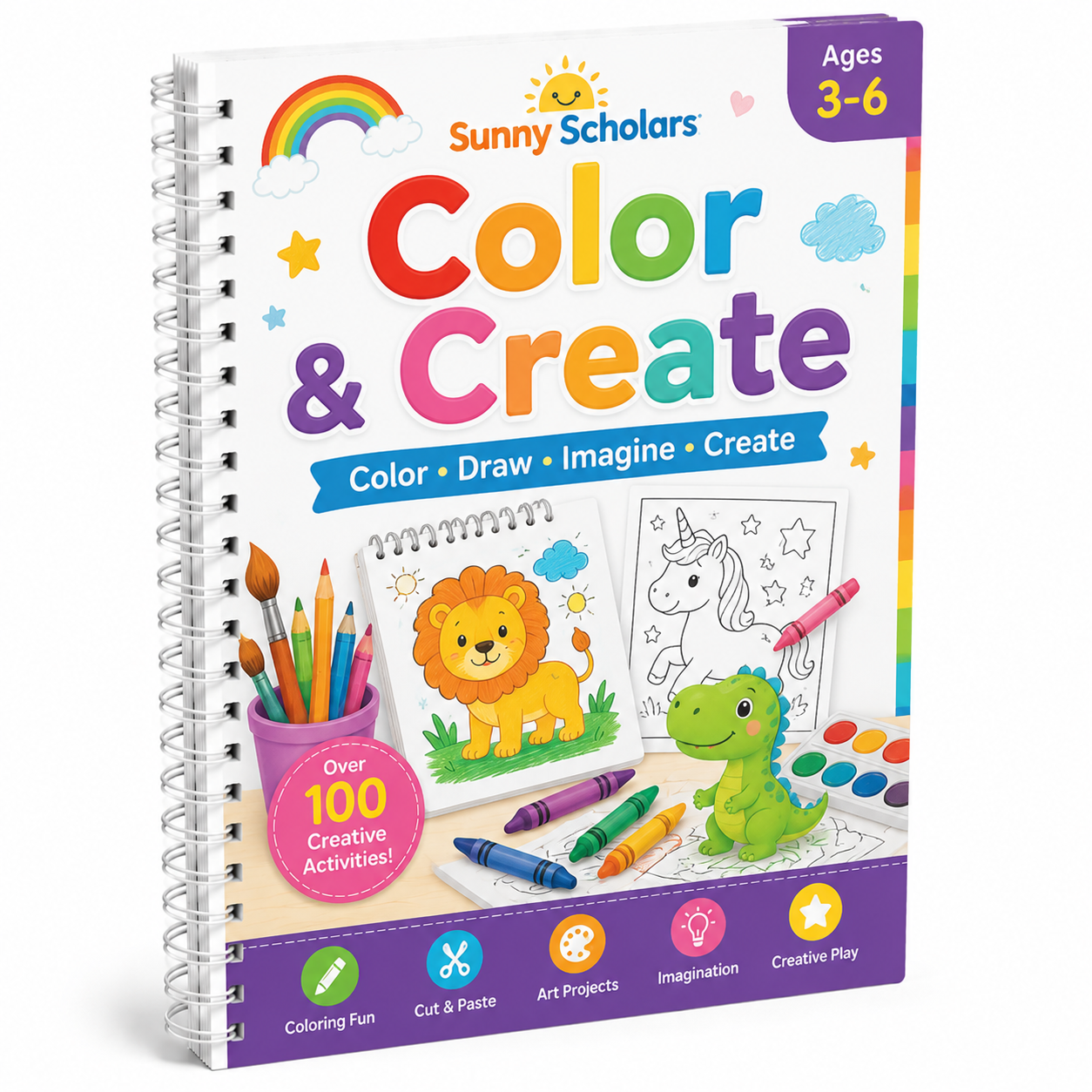 Color & Create workbook